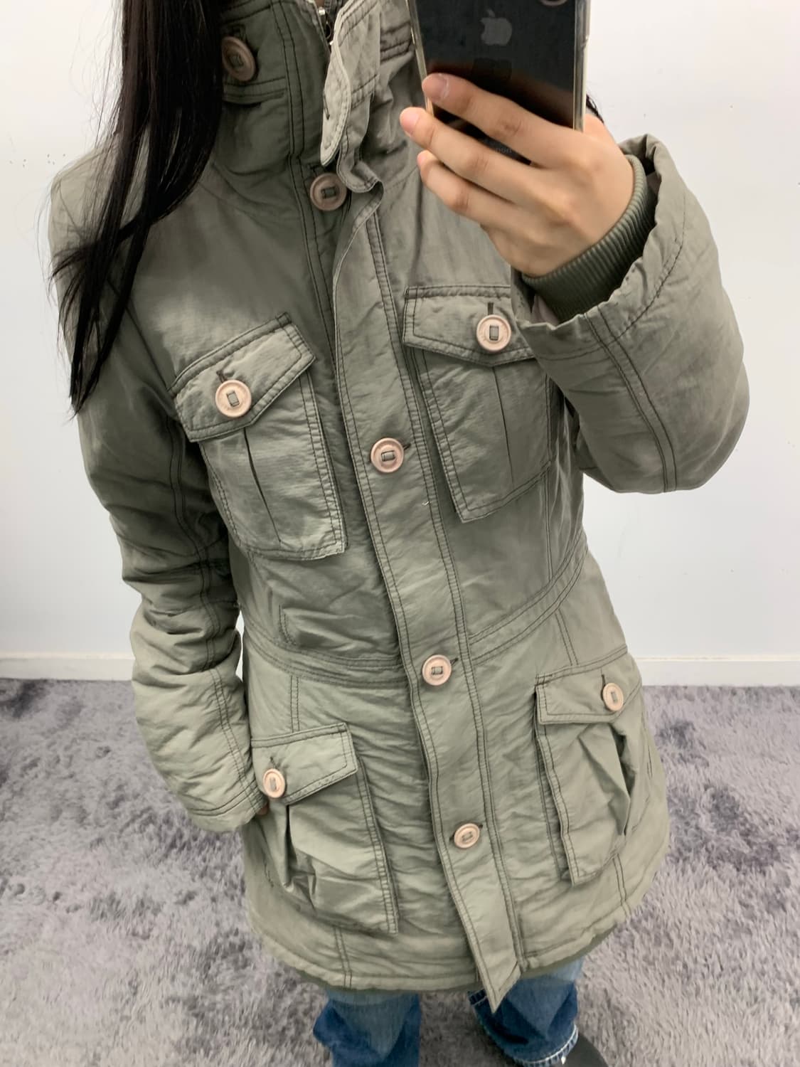 아디다스 셔링 파카  상품이미지2