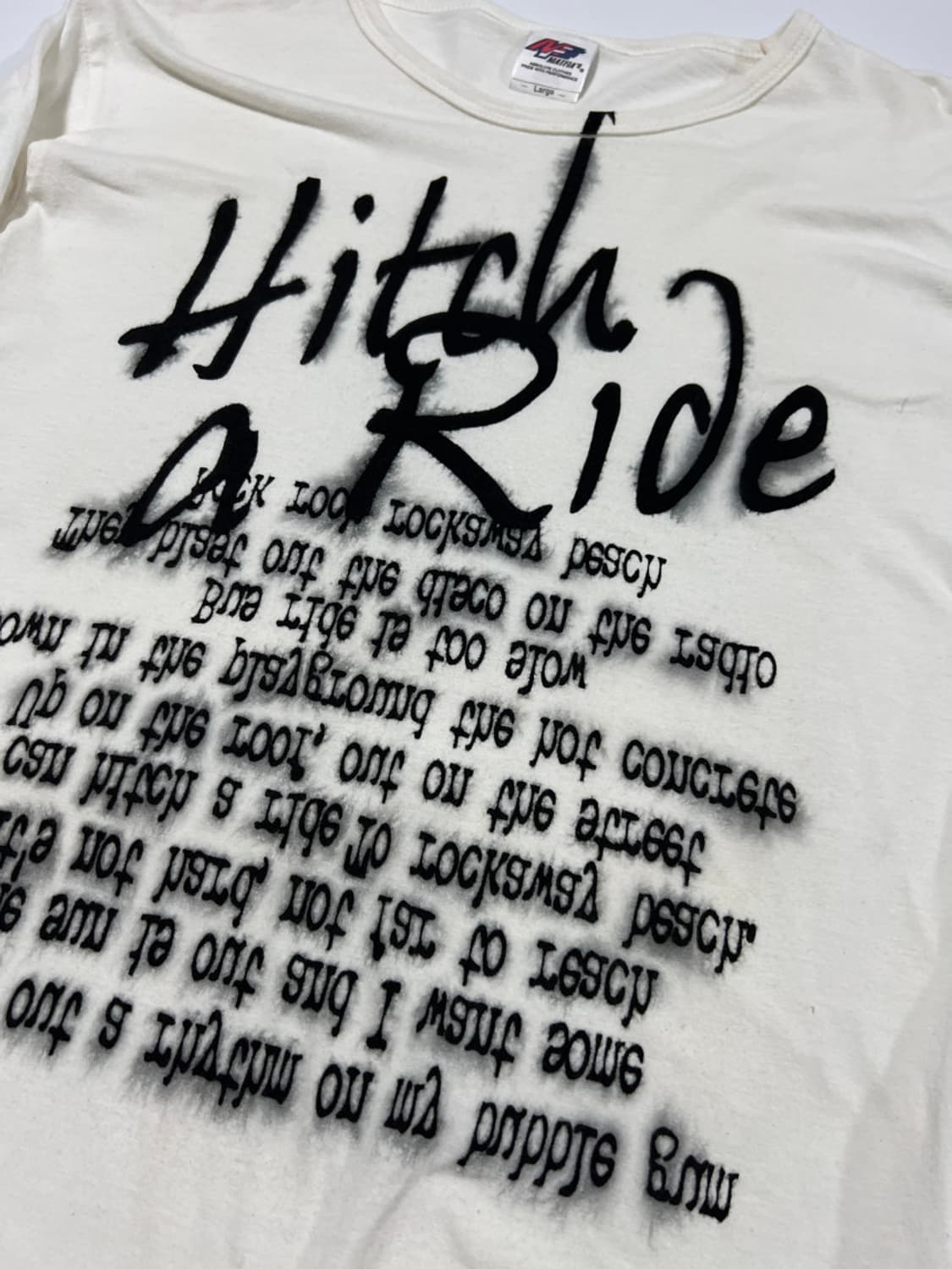 mafla 레터링 롱 슬리브 상품이미지2