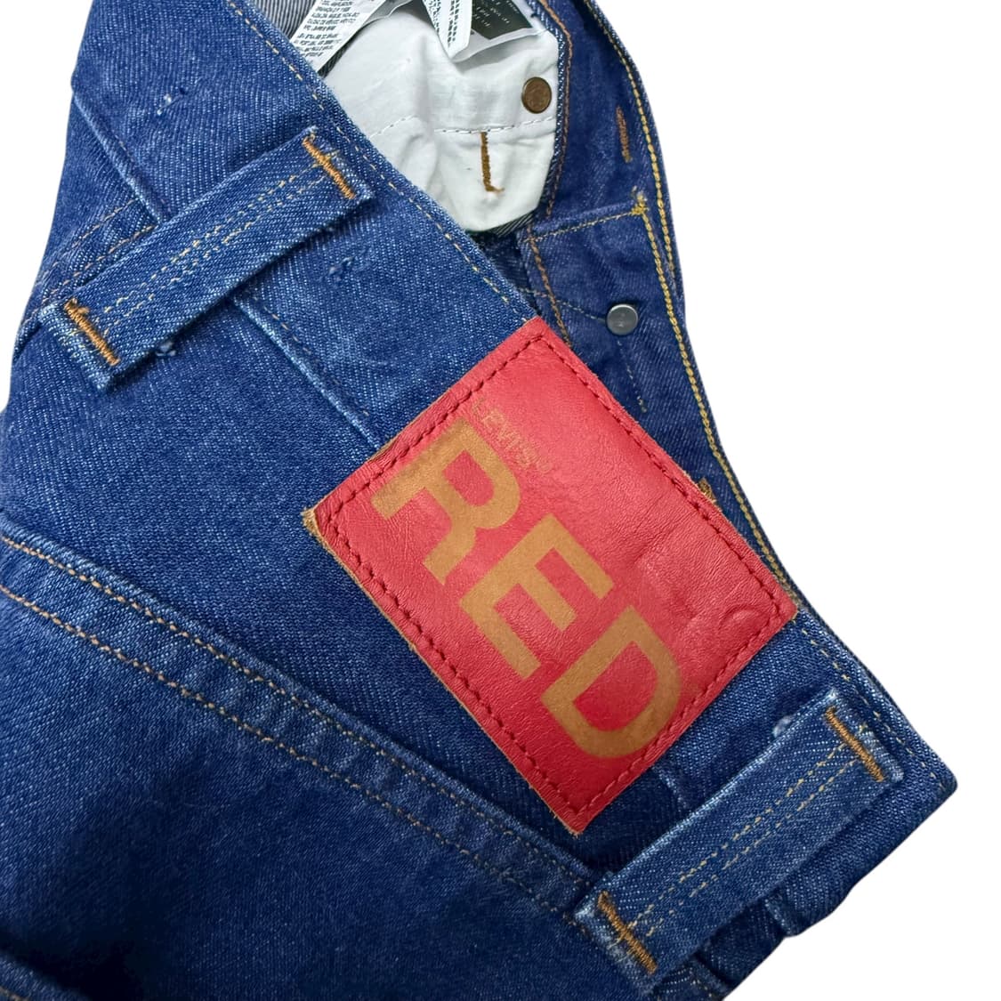 리바이스 레드탭 데님 그라데이션 와이드 부츠컷 플레어진 상품이미지8