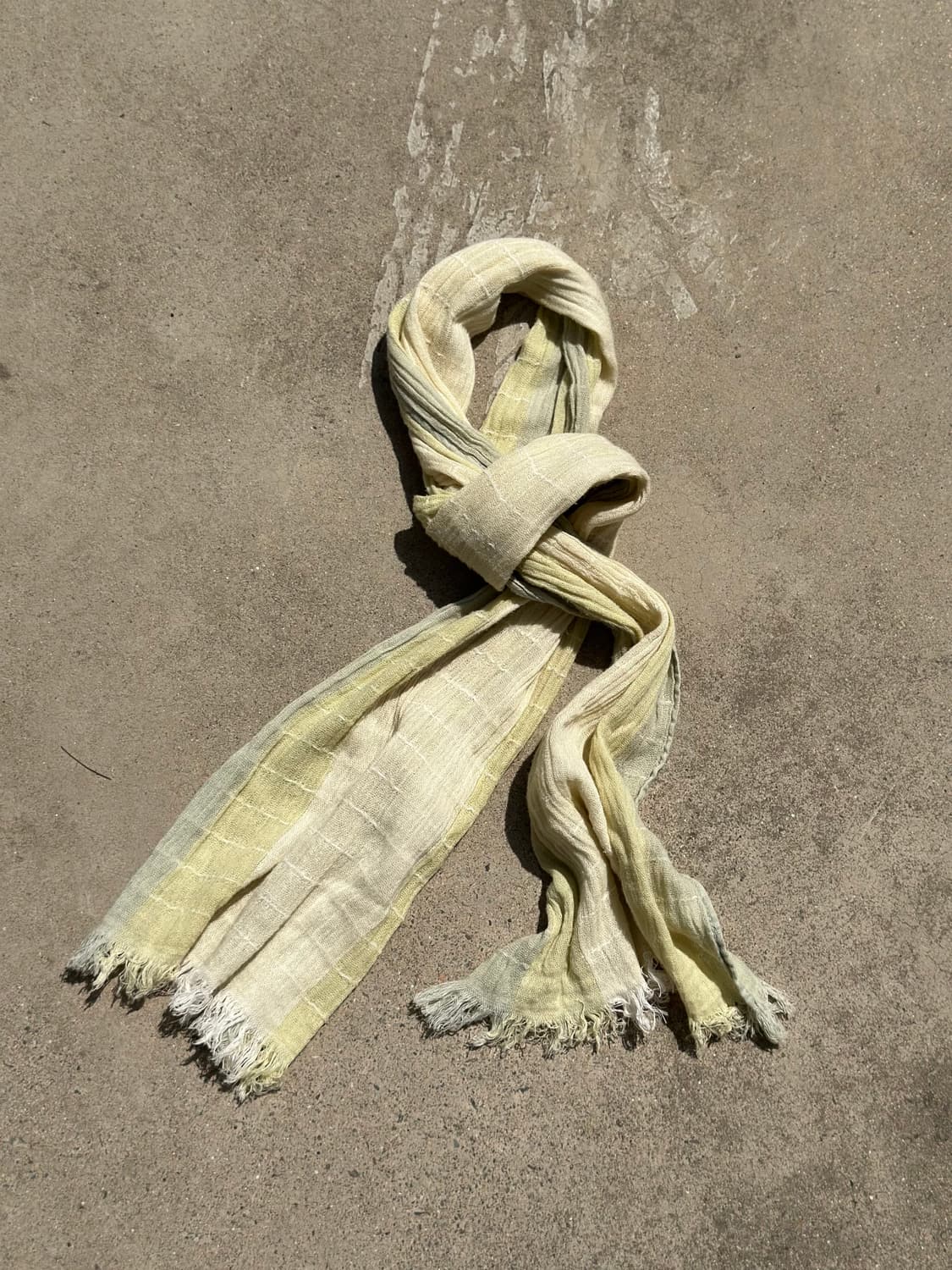 Japanese Vintage 코튼 스카프 상품이미지3