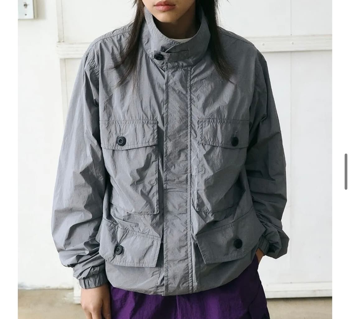 트래블 포켓 집업 그레이 상품이미지1