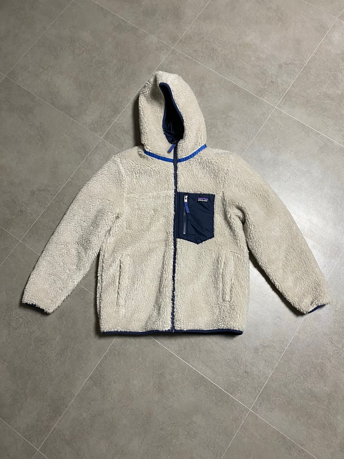 파타고니아 리버시블 퀼팅 플리스 후드 집업 자켓 상품이미지1