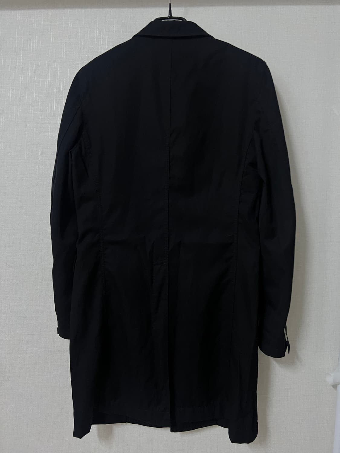 꼼데가르송 블랙 버튼디테일 롱 자켓 M 상품이미지2