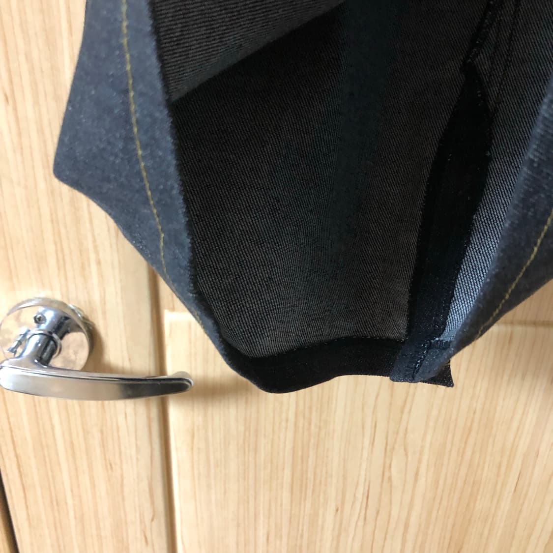 흑청 벨트 스커트  상품이미지4