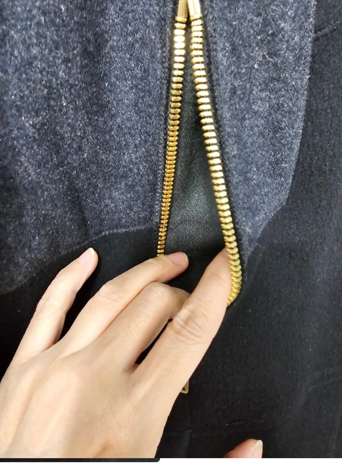 시스템 한섬 SYSTEM 무스탕 후드 패딩 코트 ~55반 상품이미지6