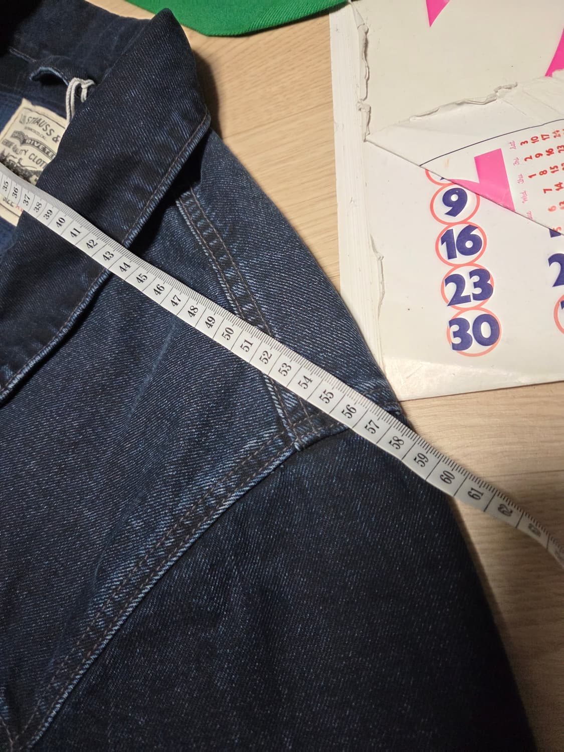 (새상품)리바이스 버팔로 체크 안감 데님자켓 청자켓 트러커  상품이미지7