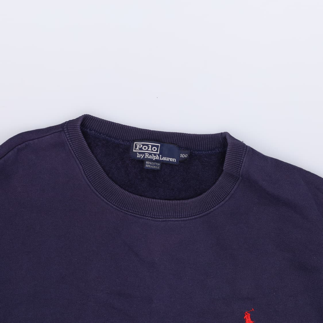 100 폴로 80s 빈티지 맨투맨 0417H1 상품이미지3