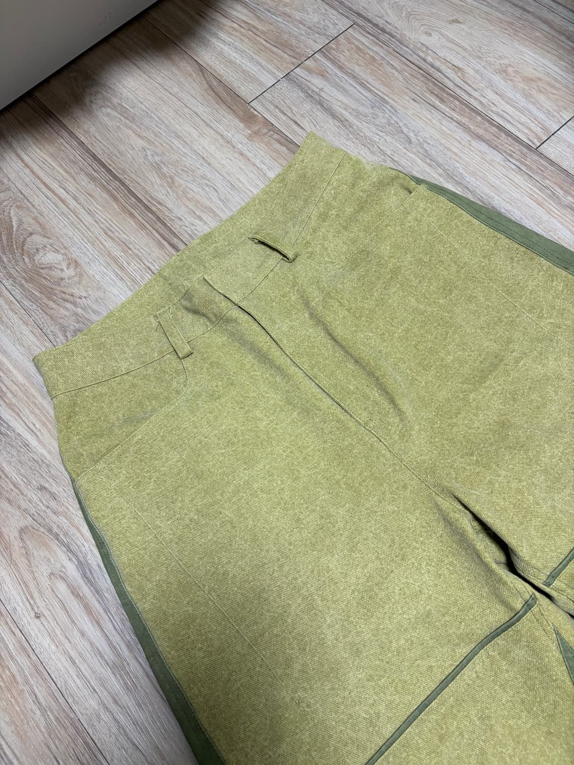 엑슬림 ep.6 04 trousers lemon green 상품이미지2