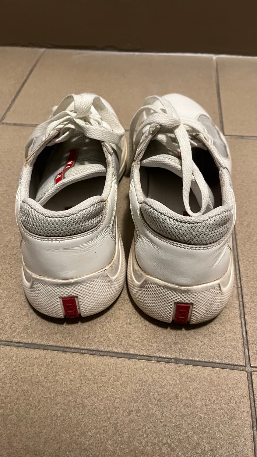 프라다 아메리카컵 화이트 7.5 상품이미지3