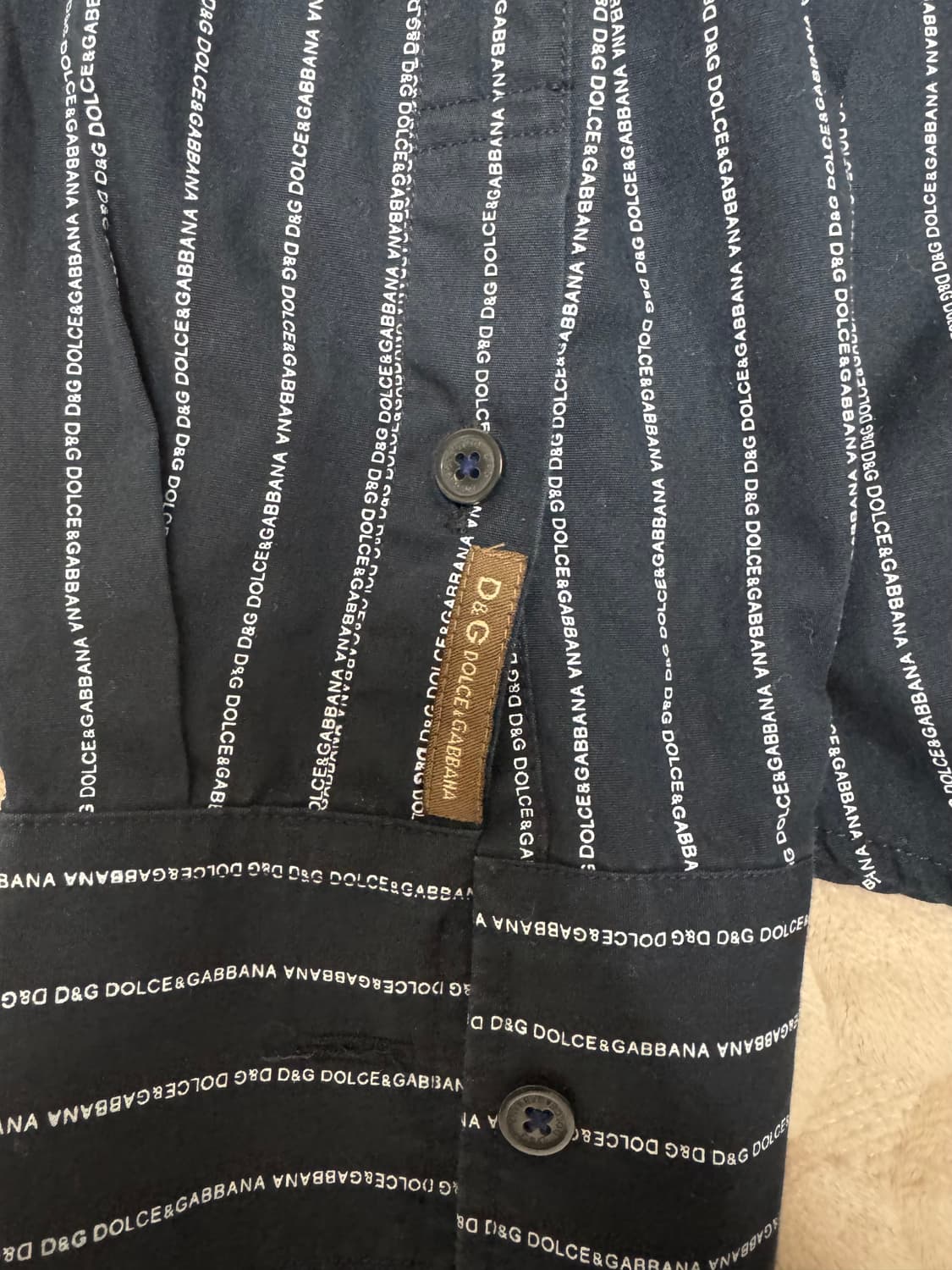 돌체앤가바나 스트라이프 셔츠 상품이미지4