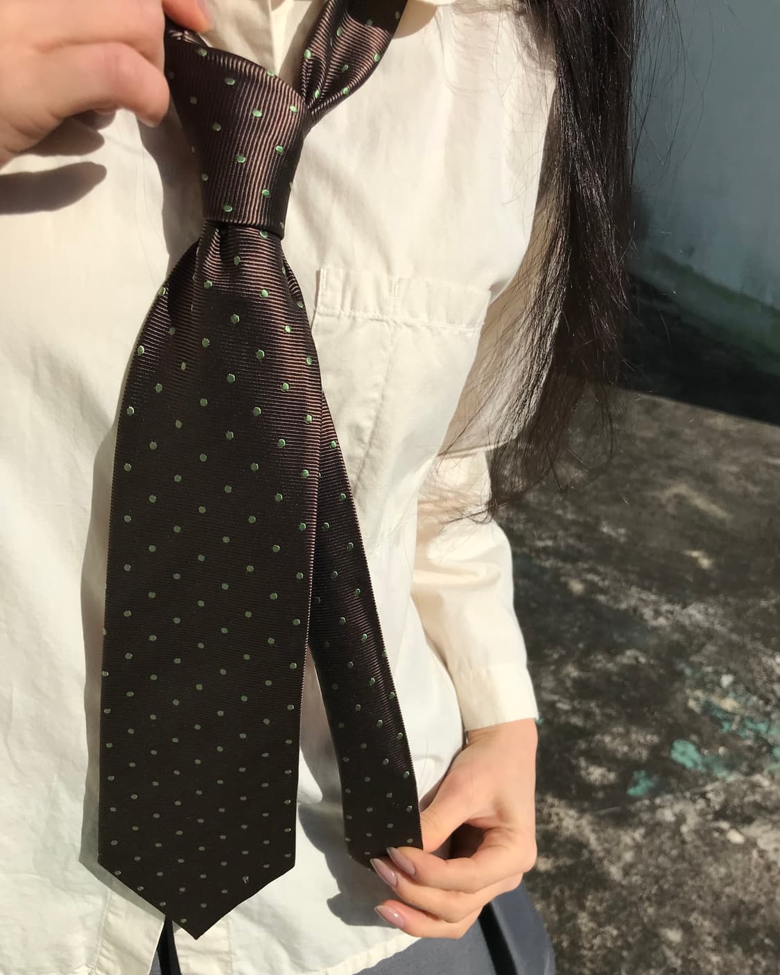 두쫀쿠 넥타이 상품이미지1