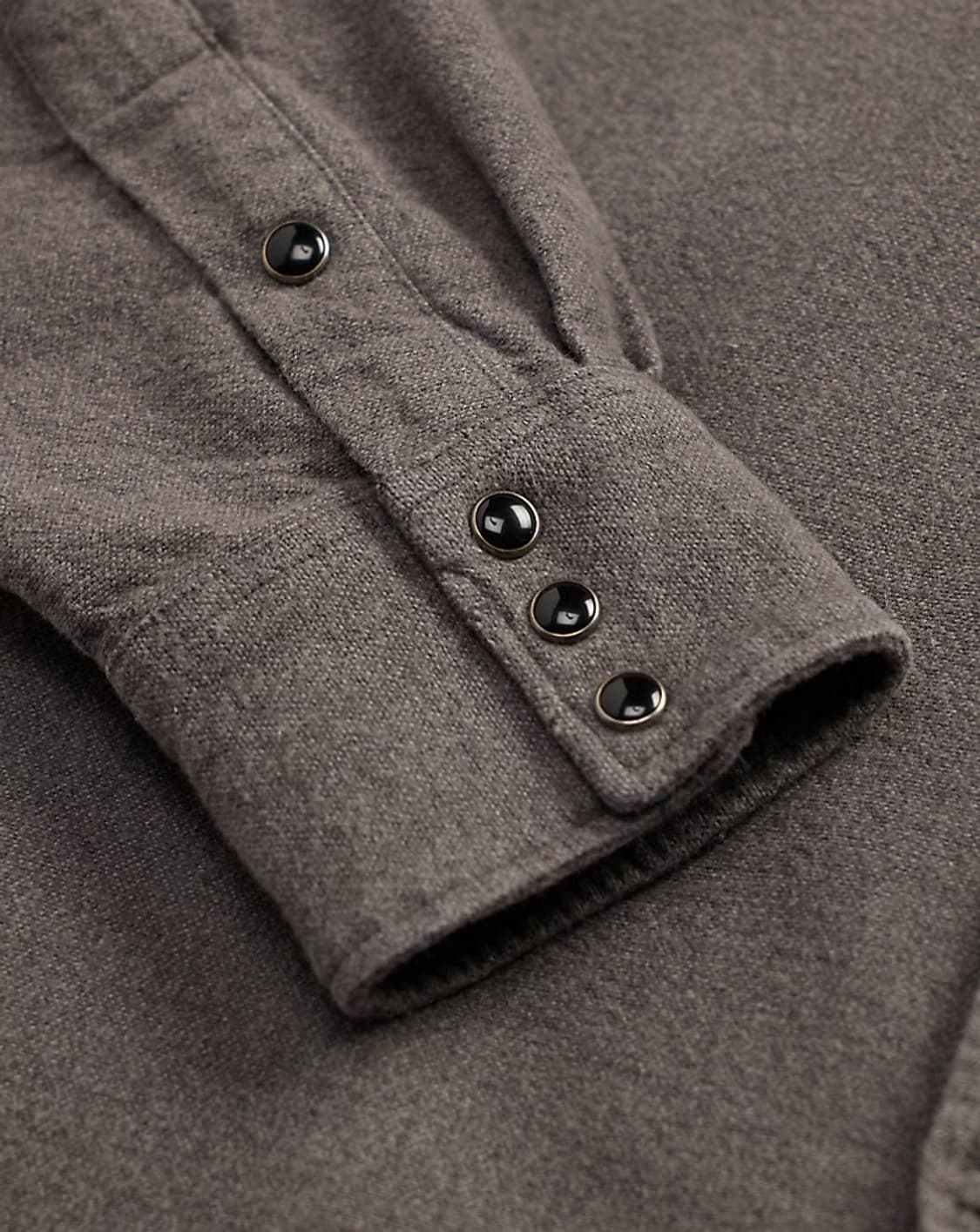 RRL 더블알엘 샤모아 웨스턴 셔츠 헤더 그레이 L사이즈 신품 (교환) 상품이미지5