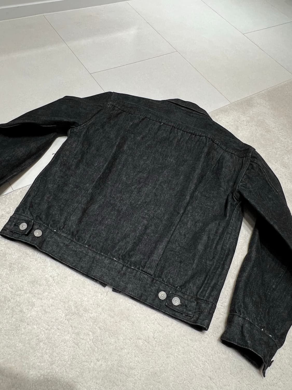 슈가케인 1953 흑청 블랙 2세대 데님 자켓 상품이미지4