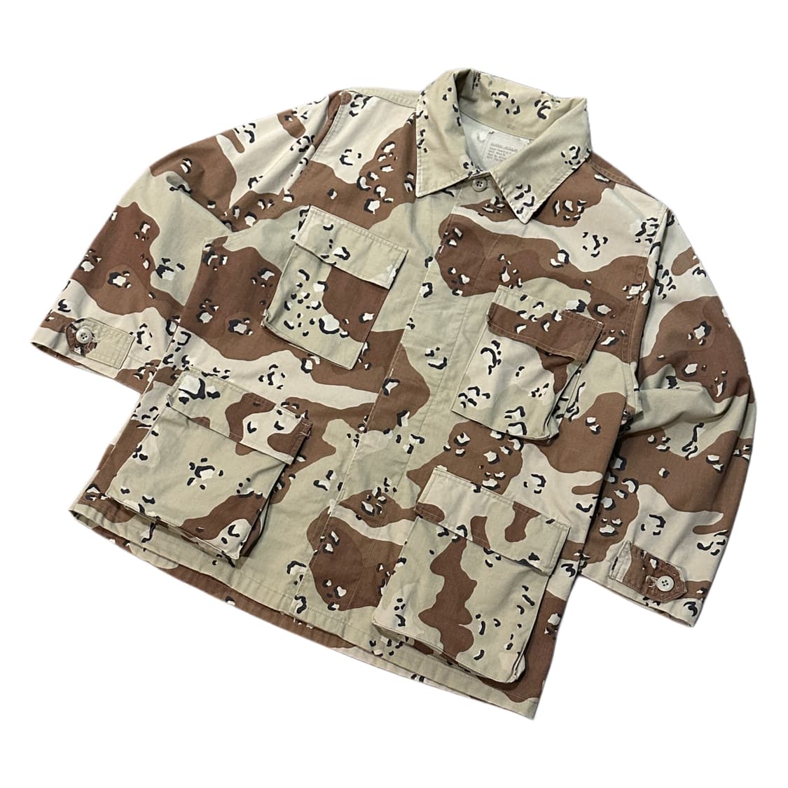 미군 오리지날 초코칩 BDU 카모 데저트 자켓 (XL-R) 상품이미지2