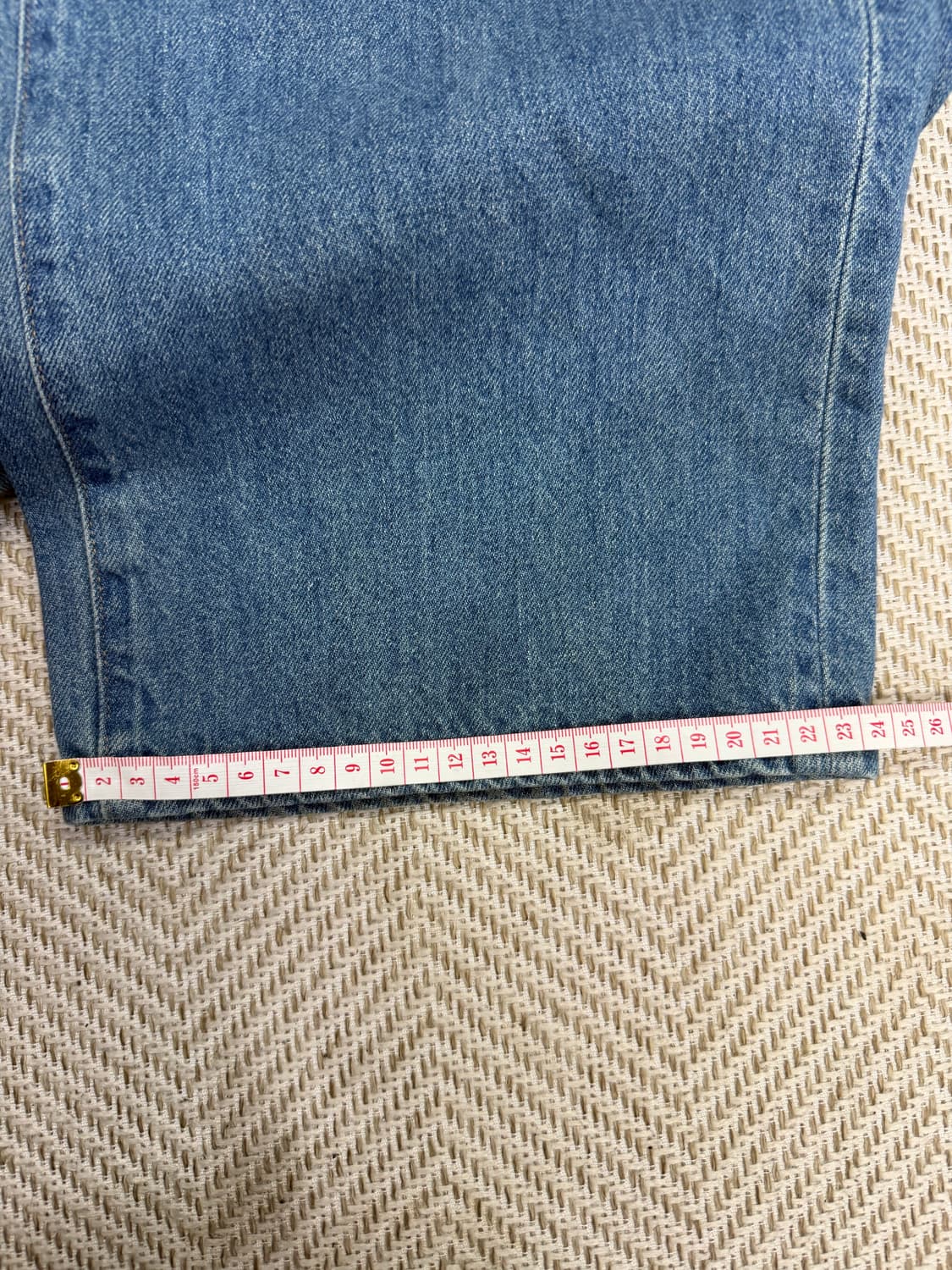 정품) 유니클로 JW앤더슨 데님 팬츠 30 상품이미지10