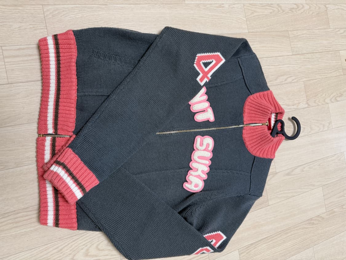 오니츠카타이거 니트집업 빈티지 상품이미지1