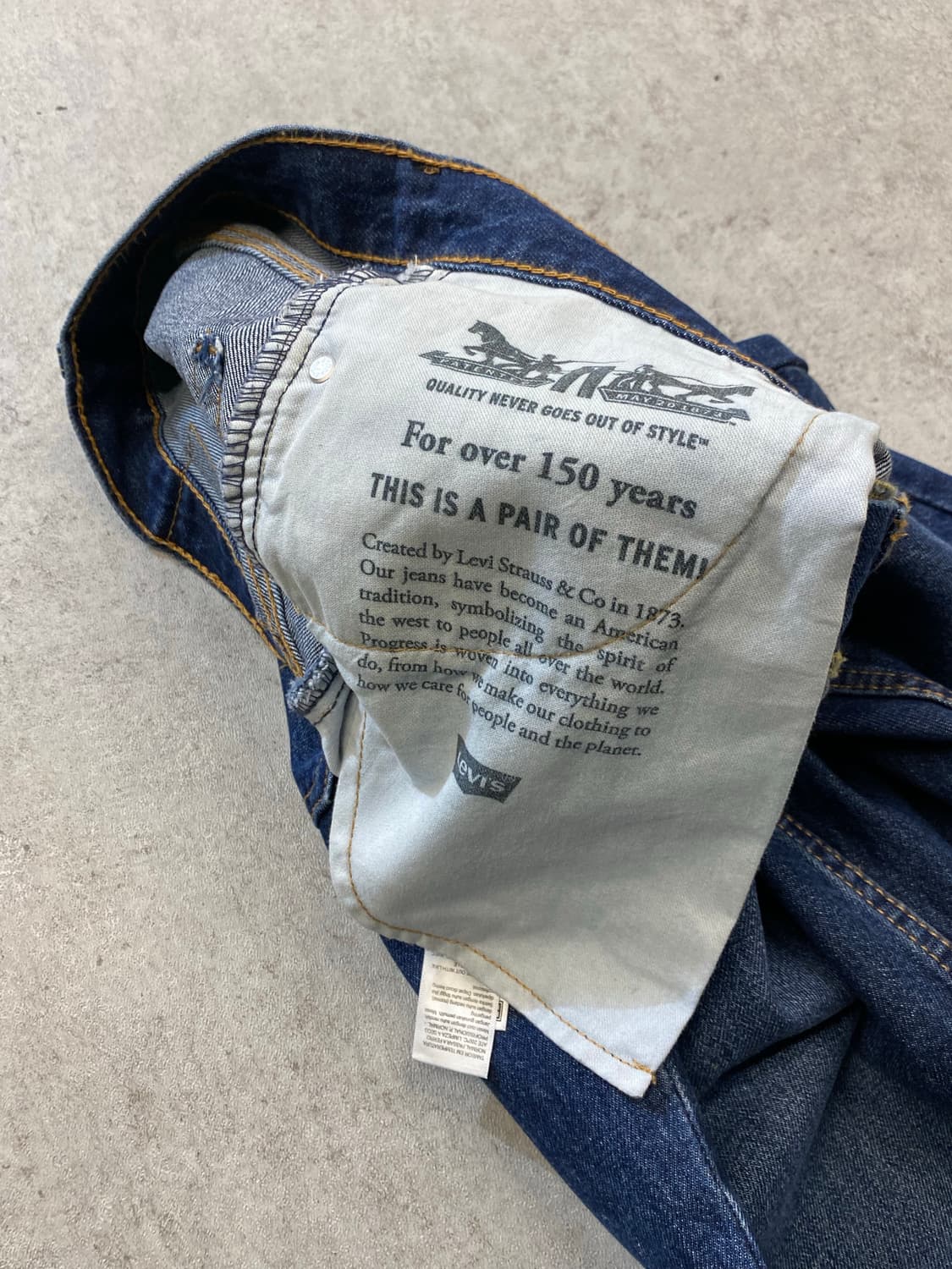 [28-29] Levi's 550 리바이스 루즈핏 데님팬츠 상품이미지7