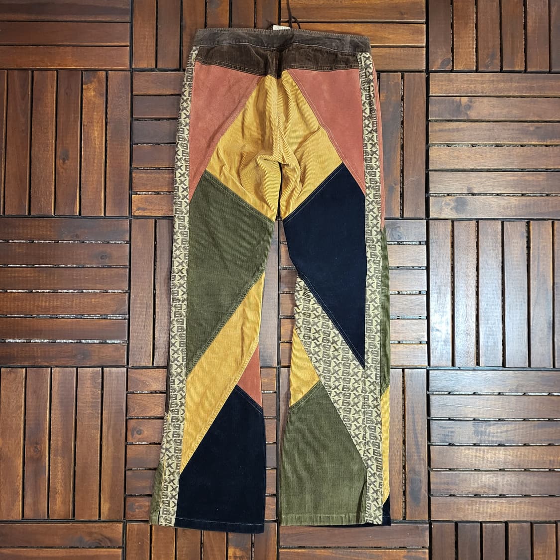 BNX 부츠컷 패치워크 팬츠 (28) 상품이미지5