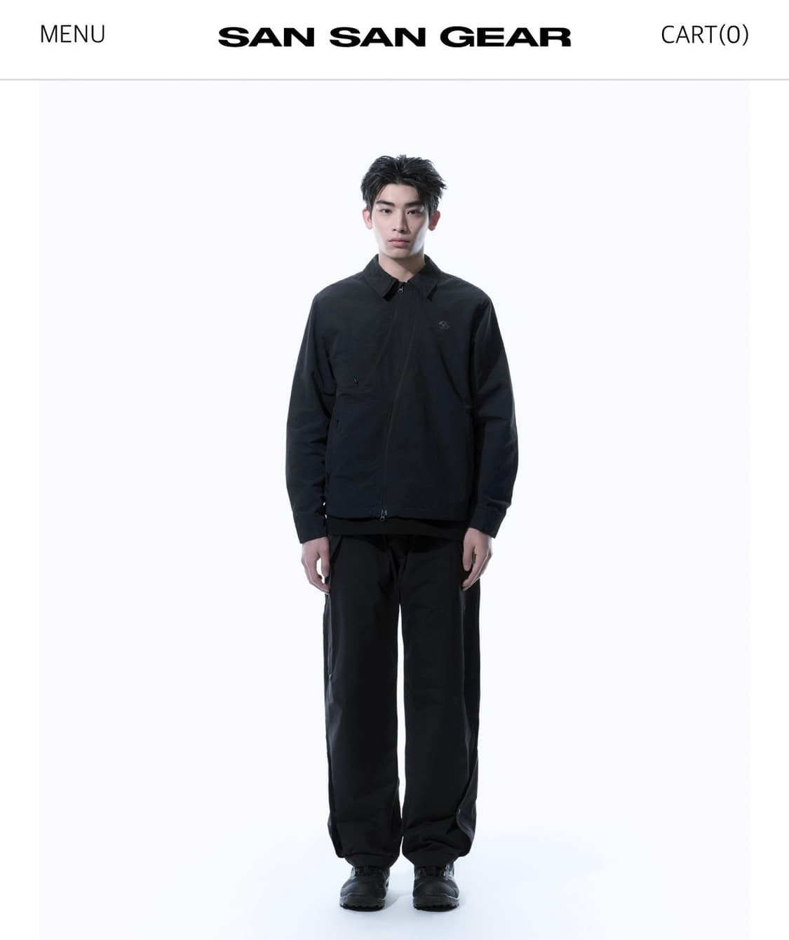 산산기어 COACH jacket (black) 1사이즈  상품이미지1