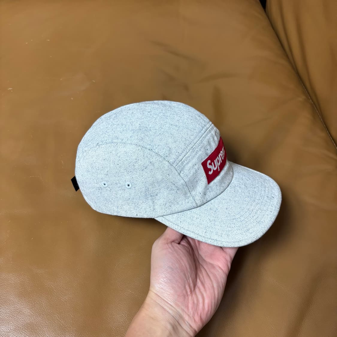 Supreme 슈프림 데님 내츄럴 캠프캡 모자 Denim Natural 상품이미지3