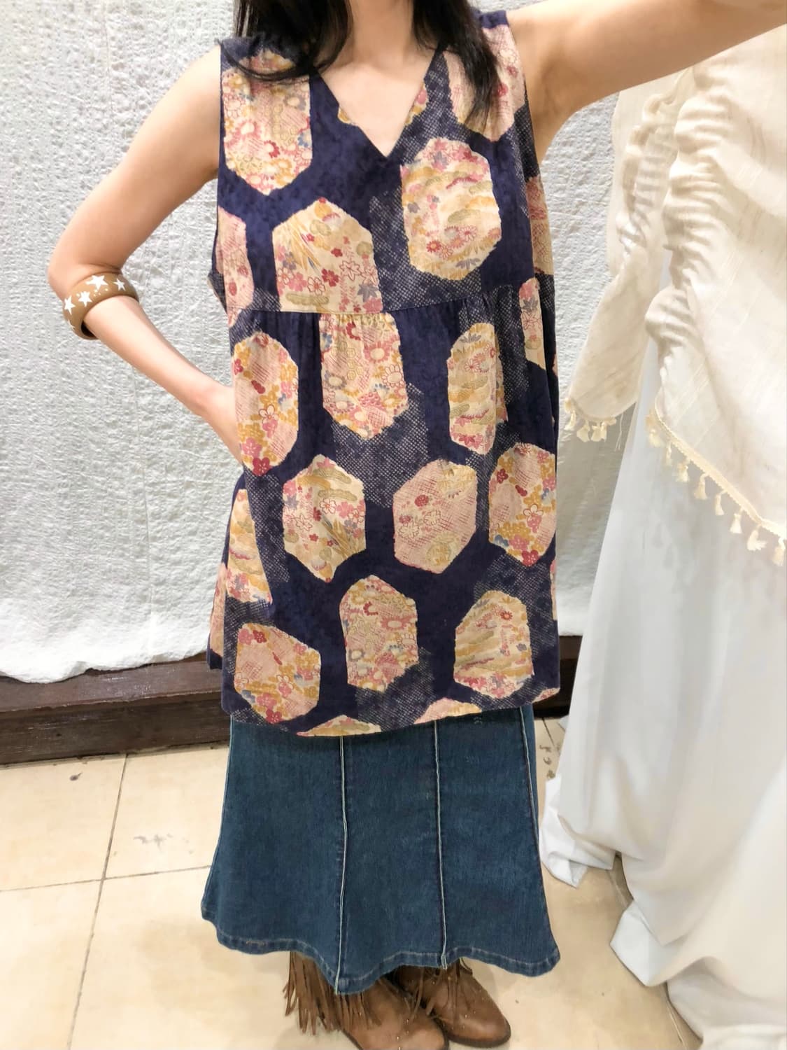 Flower patch sleeveless 상품이미지2