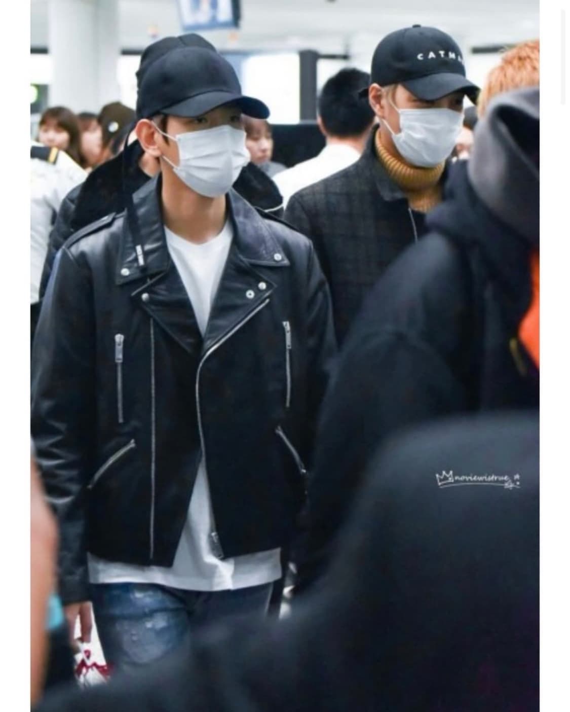 엑소 백현 산드로옴므 소가죽 자켓 s 상품이미지5