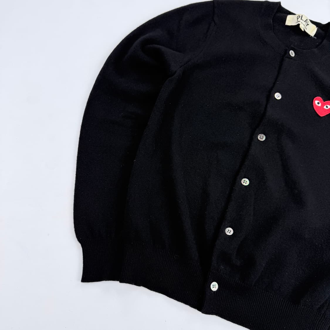 꼼데가르송 레드와펜 블랙 가디건 az-n007 상품이미지3