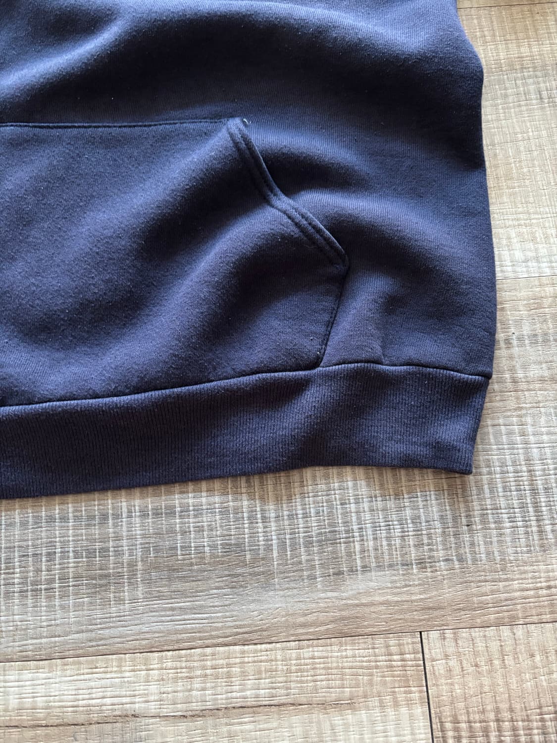 [M] 90s 러셀 후드티 스웻 블랭크 네이비 빈티지 상품이미지5