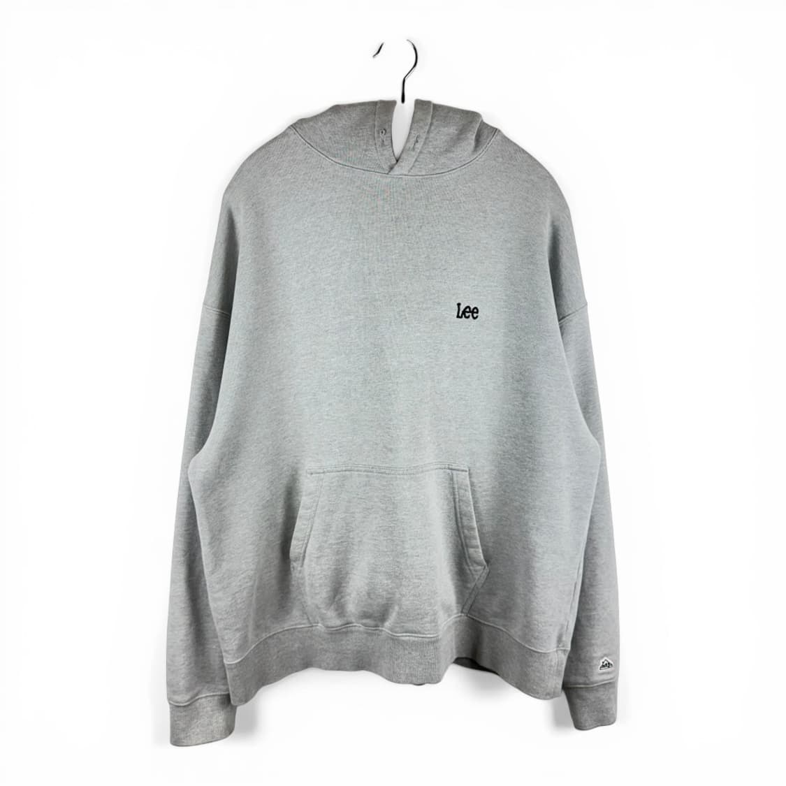 L) LEE 스몰 자수로고 후드 티 그레이 상품이미지1