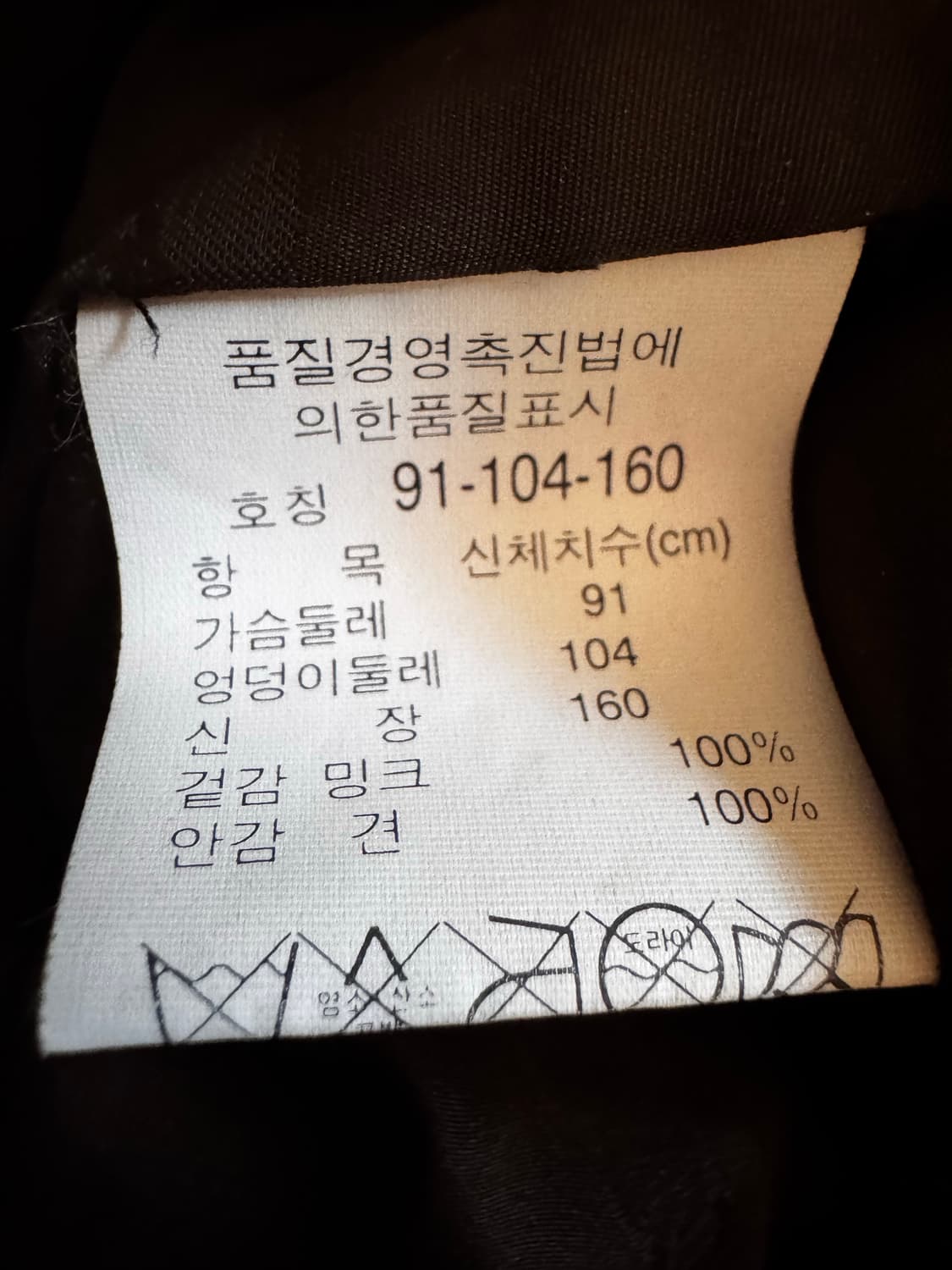 아메리칸퍼어워즈 별5개 밍크 코트 상품이미지6