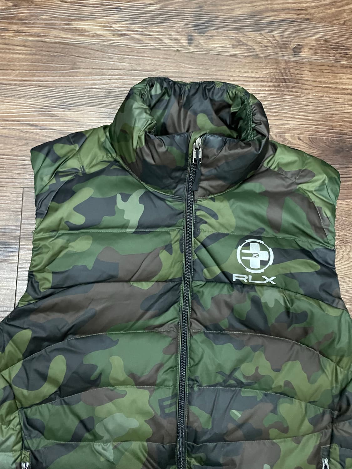 폴로 랄프로렌 RLX 카모 다운 푸퍼 베스트 패딩조끼 상품이미지2