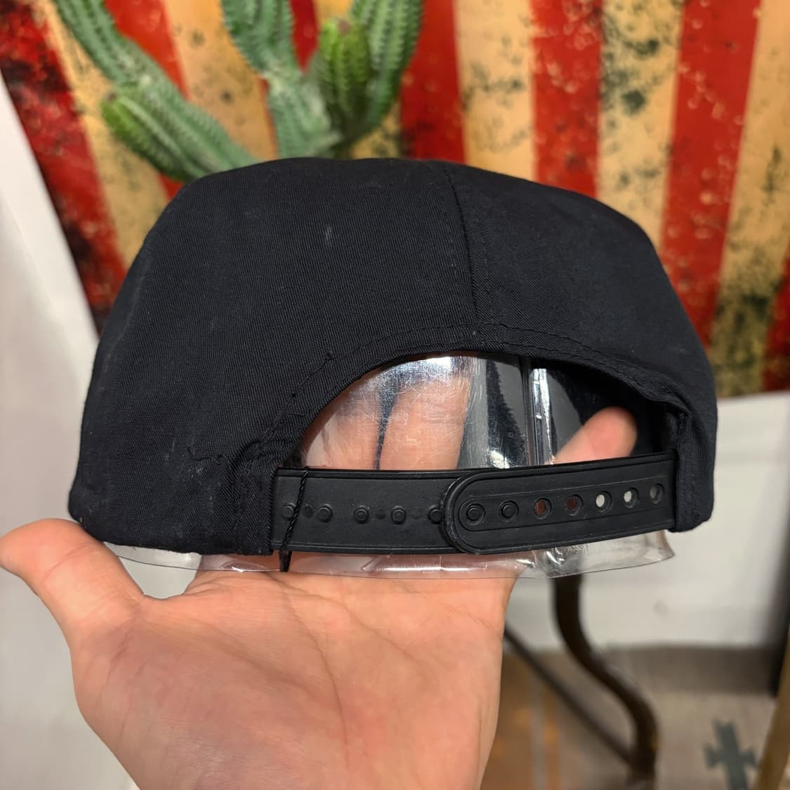 밀리터리 90s 에어포스 항공정비 6패널 노벨티 캡 N256 상품이미지4