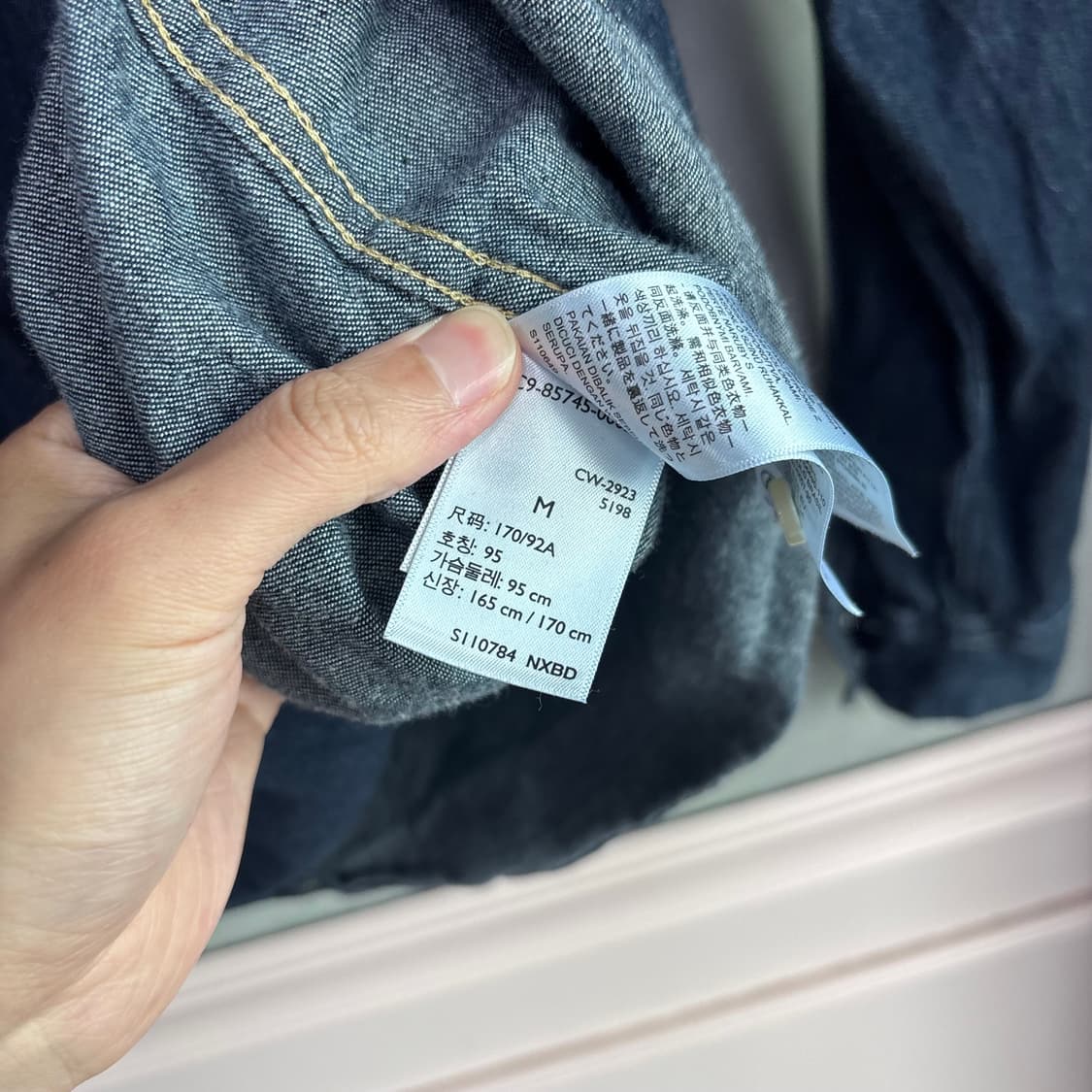 리바이스 웨스턴 데님 셔츠 상품이미지3