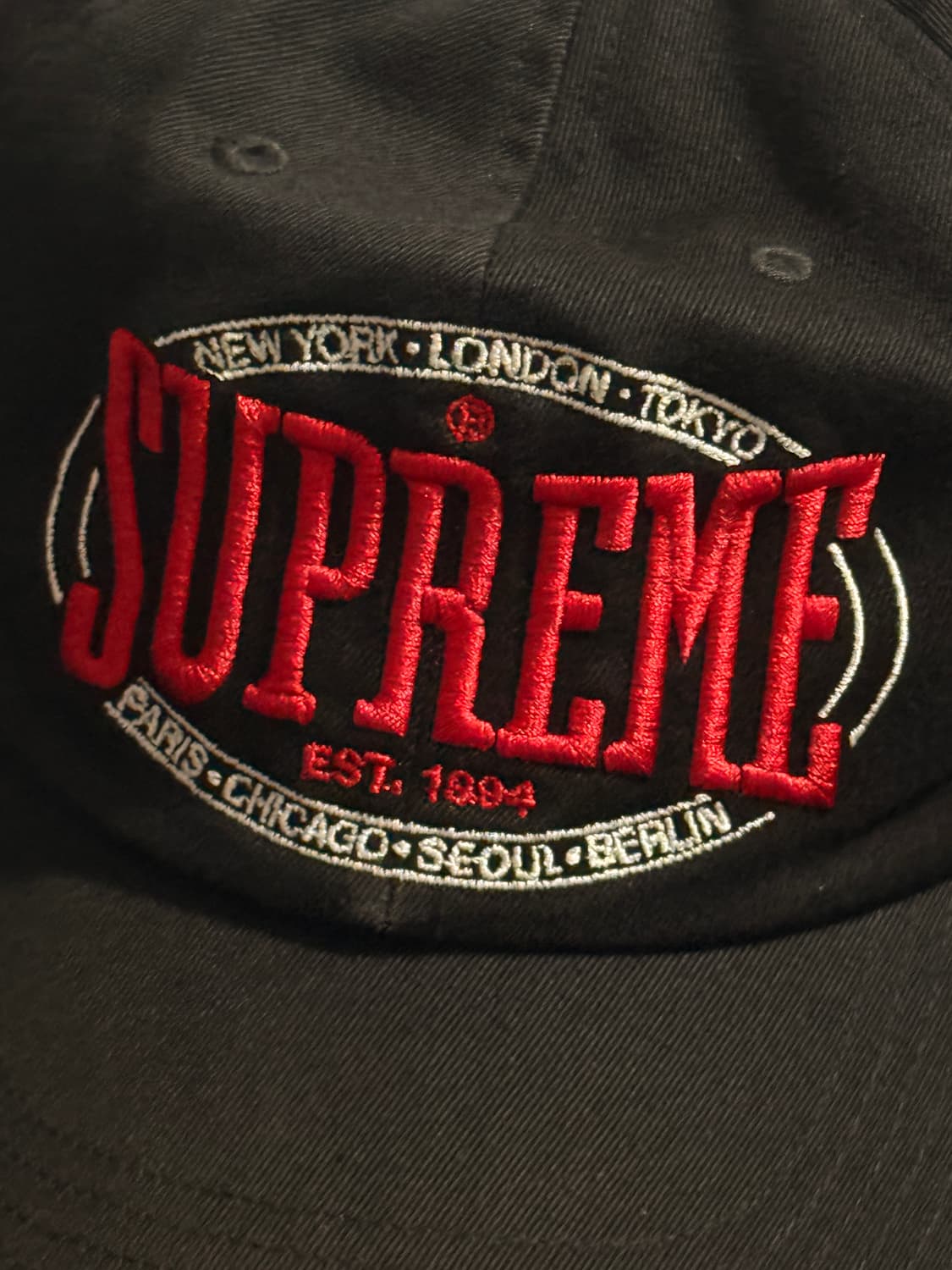 슈프림 23f/w 웜업 볼캡 상품이미지2