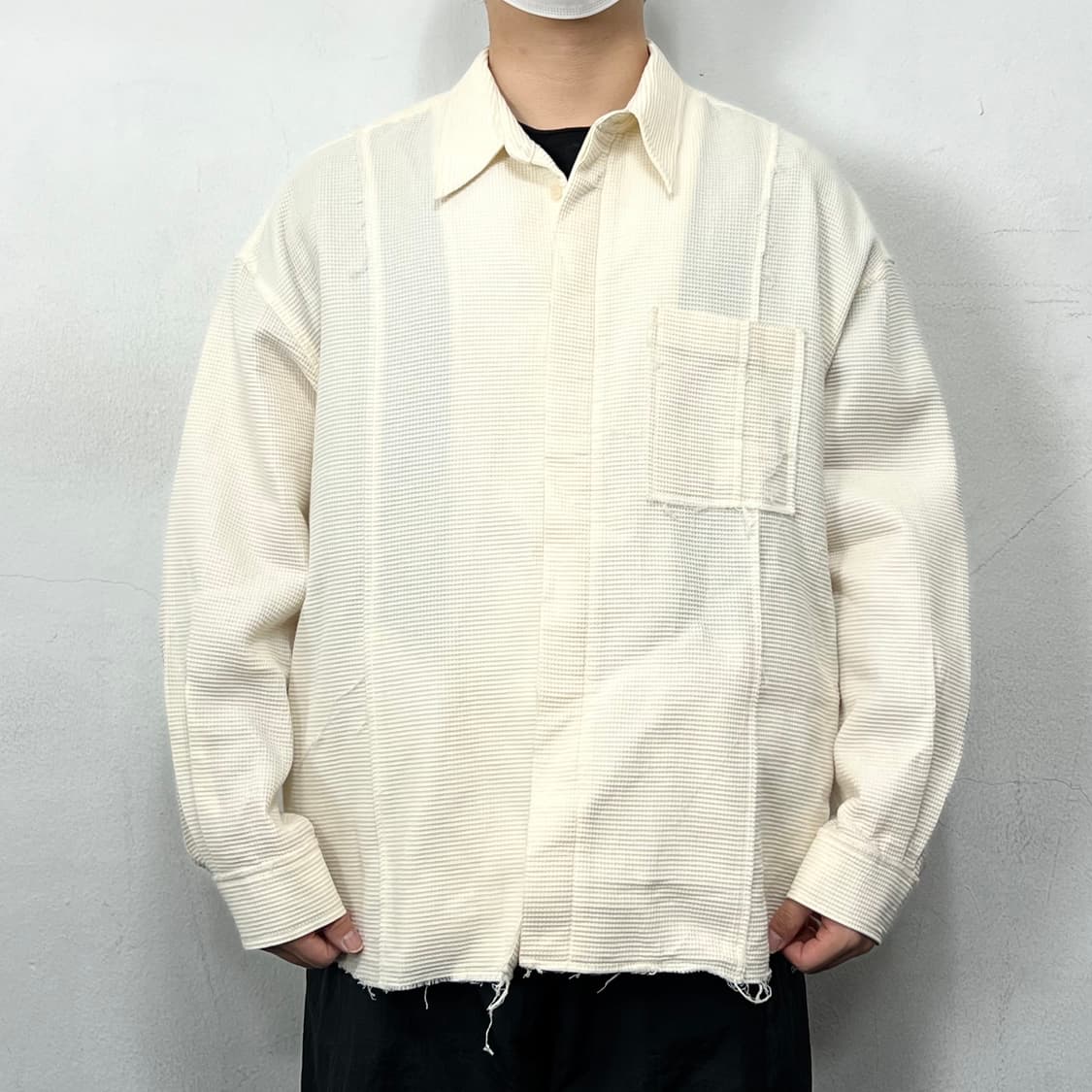 쿠어 컷오브 오가닉 코튼 아우터 셔츠 상품이미지2