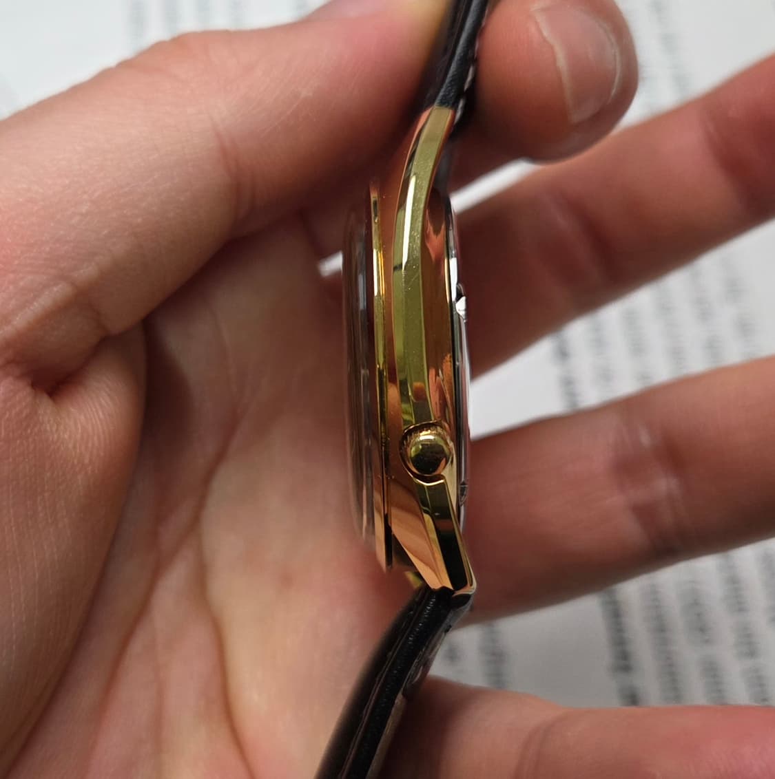 빈티지 세이코 DX 퍼플블루 금장 데이데이트 5139 오토매틱 
 상품이미지5