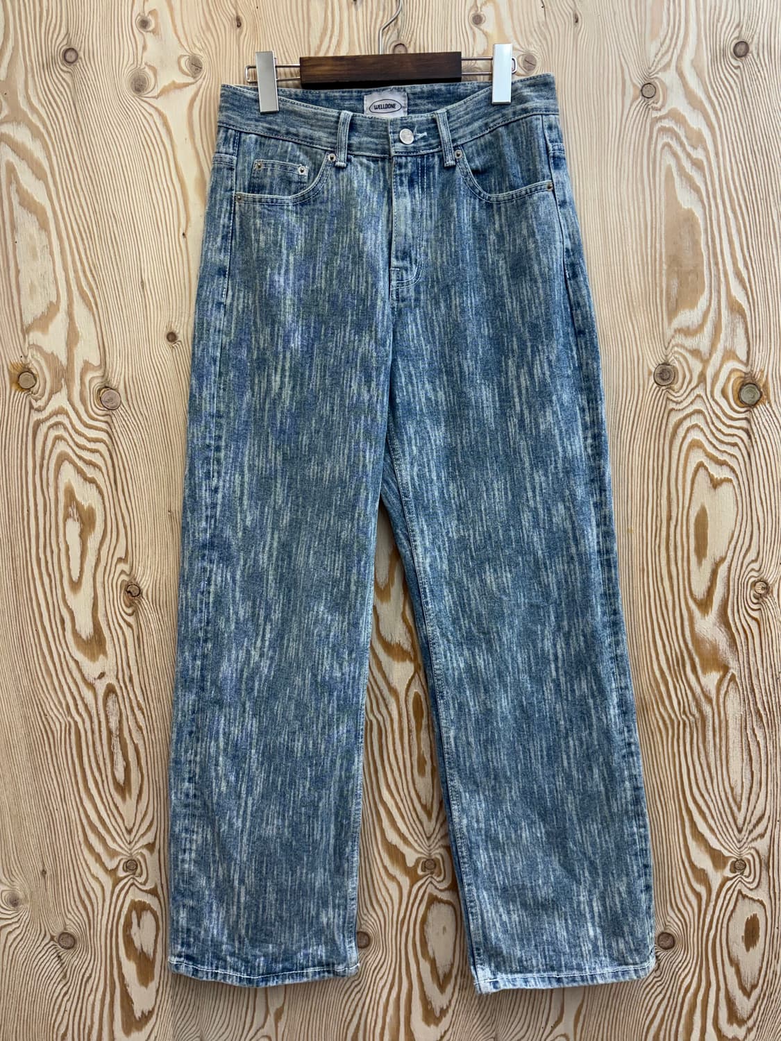 Welldone 워싱 데님팬츠 상품이미지1