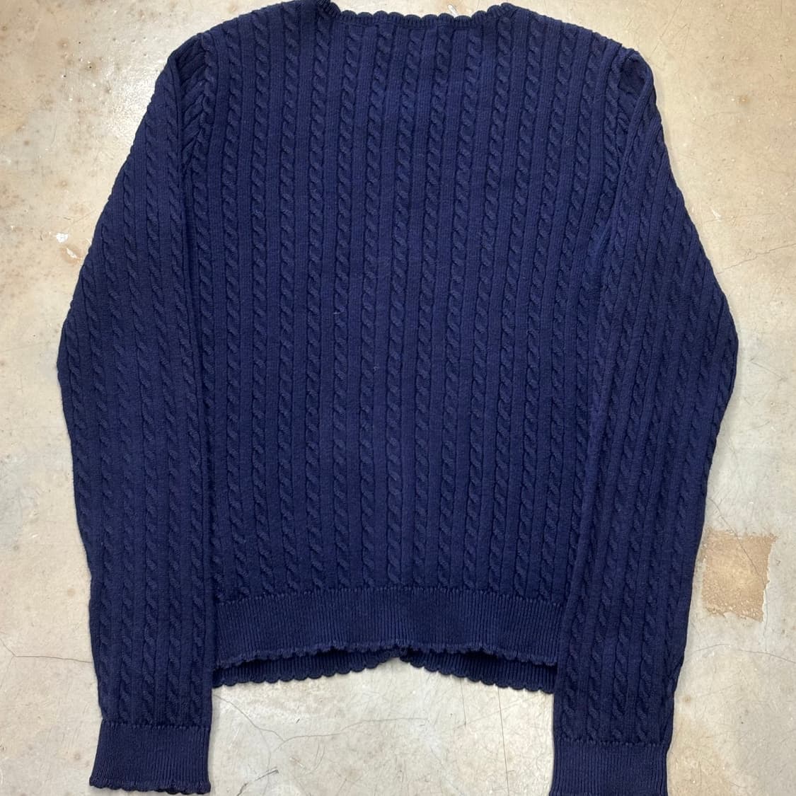 🫶🏻 폴로랄프로렌 여성용 Navy 니트 가디건 🫶🏻 상품이미지3