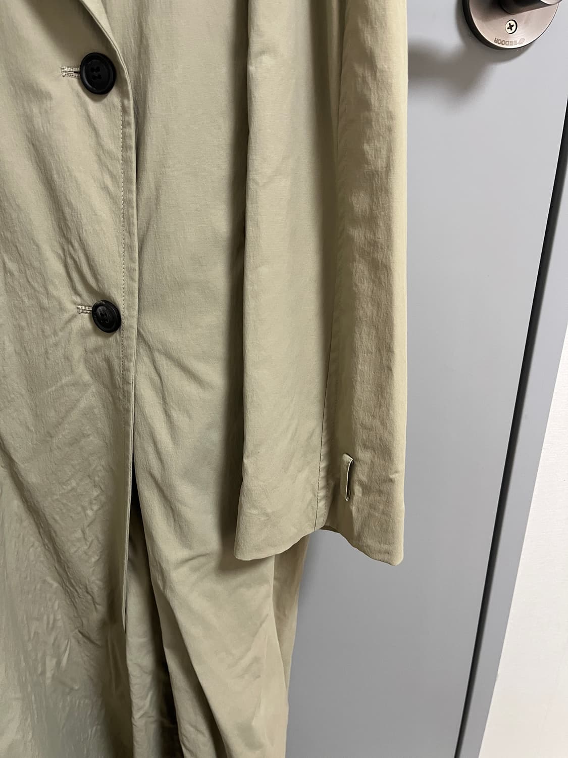 노앙 베이지 트렌치 코트 상품이미지3