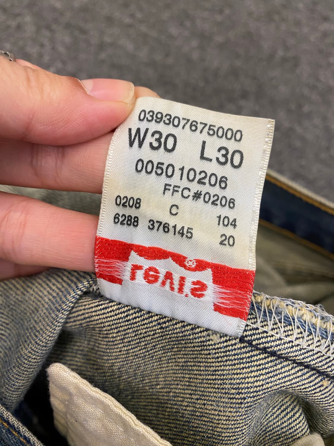 00s Levis 리바이스 501 데님팬츠 상품이미지10