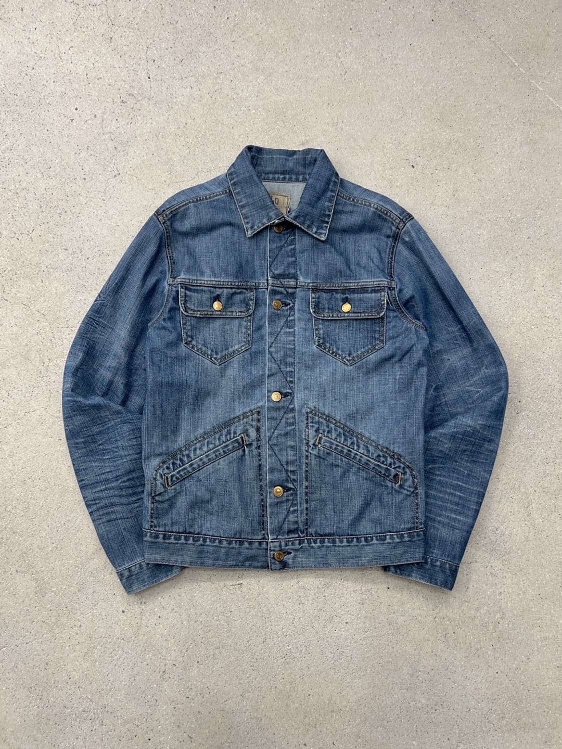 폴로랄프로렌 00s 데님 트러커 자켓 상품이미지1