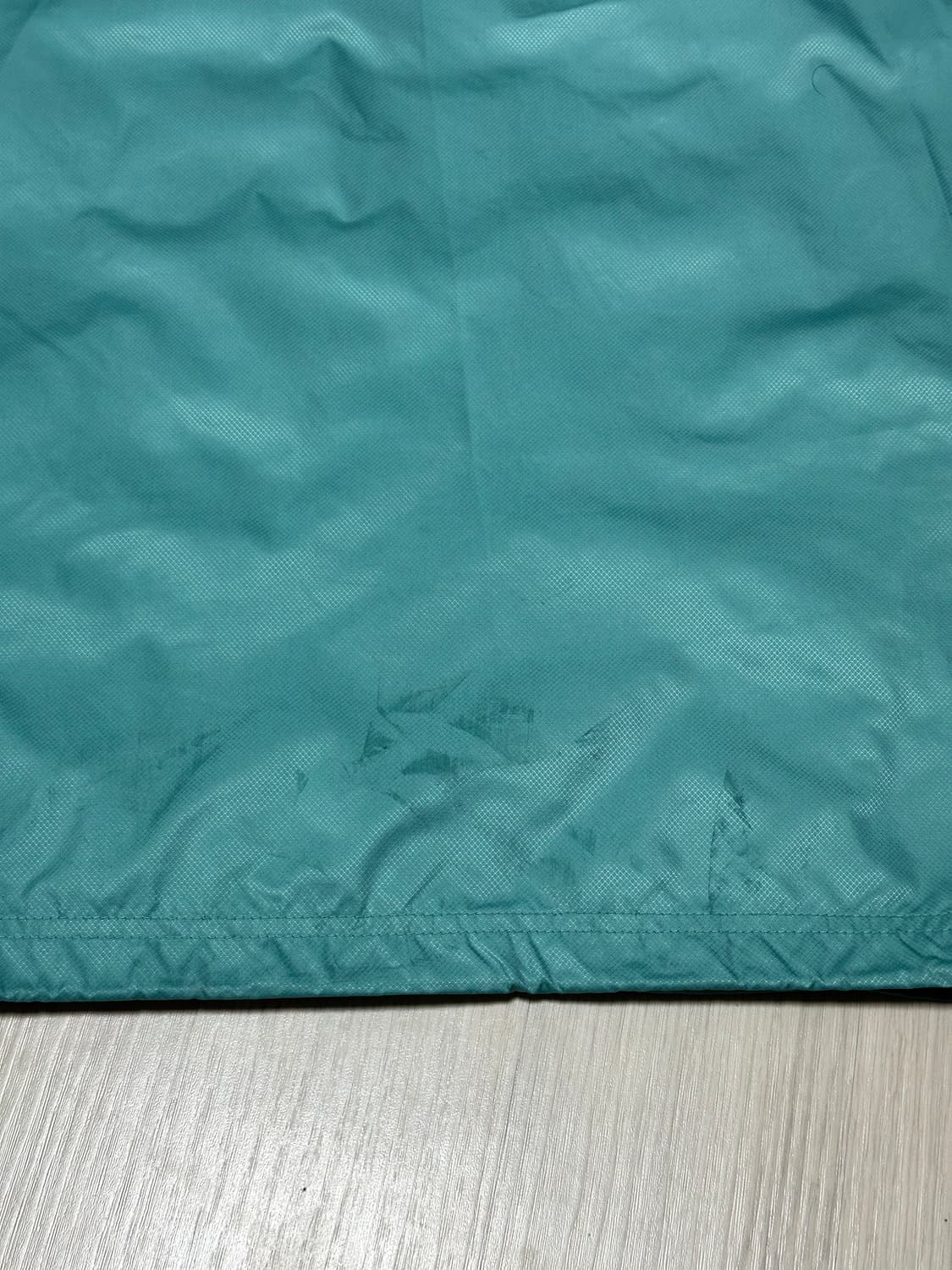 00's 나이키 올드스쿨 스우시 배색 바람막이 자켓 민트 상품이미지6