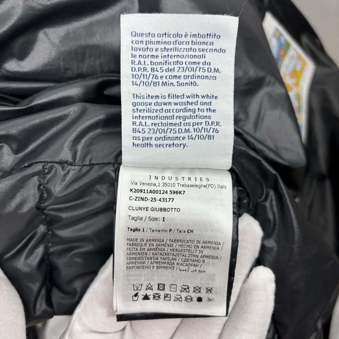 (25FW,새상품급)몽클레어 클루니 롱 다운 자켓 패딩 상품이미지6