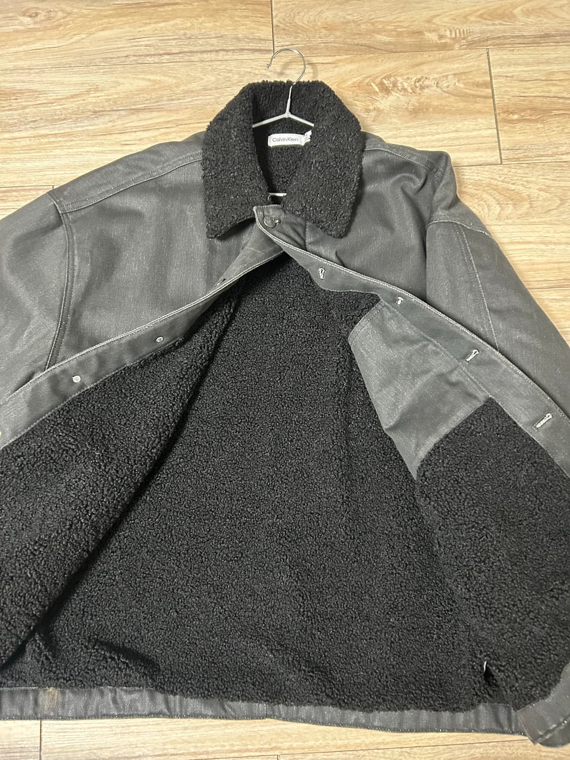 캘빈클라인 쉐르파 칼라 자켓 상품이미지3