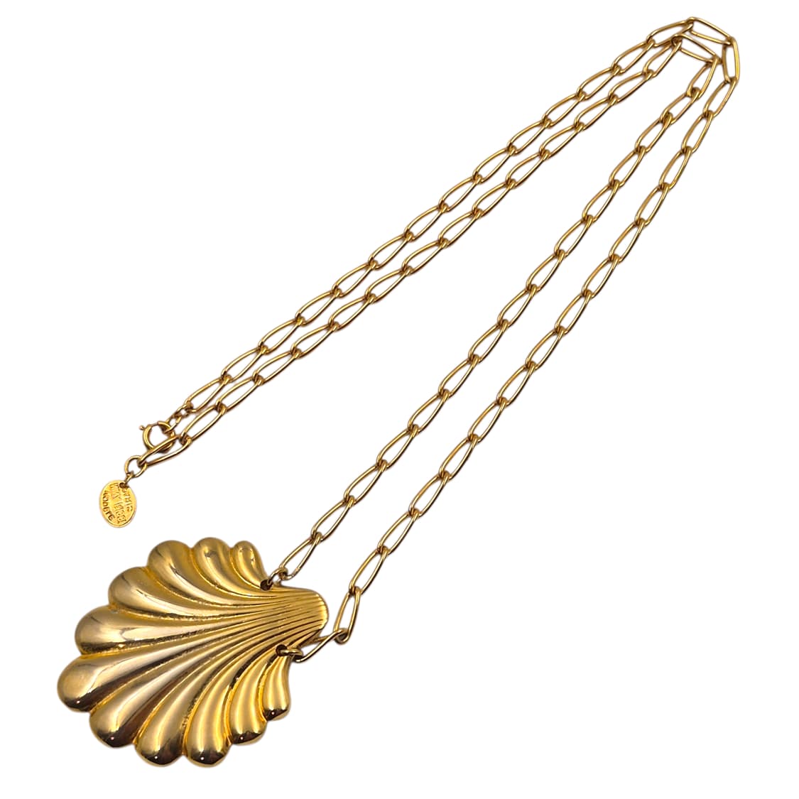 90s 프랑스 니나리치 대왕 조개 목걸이 상품이미지2