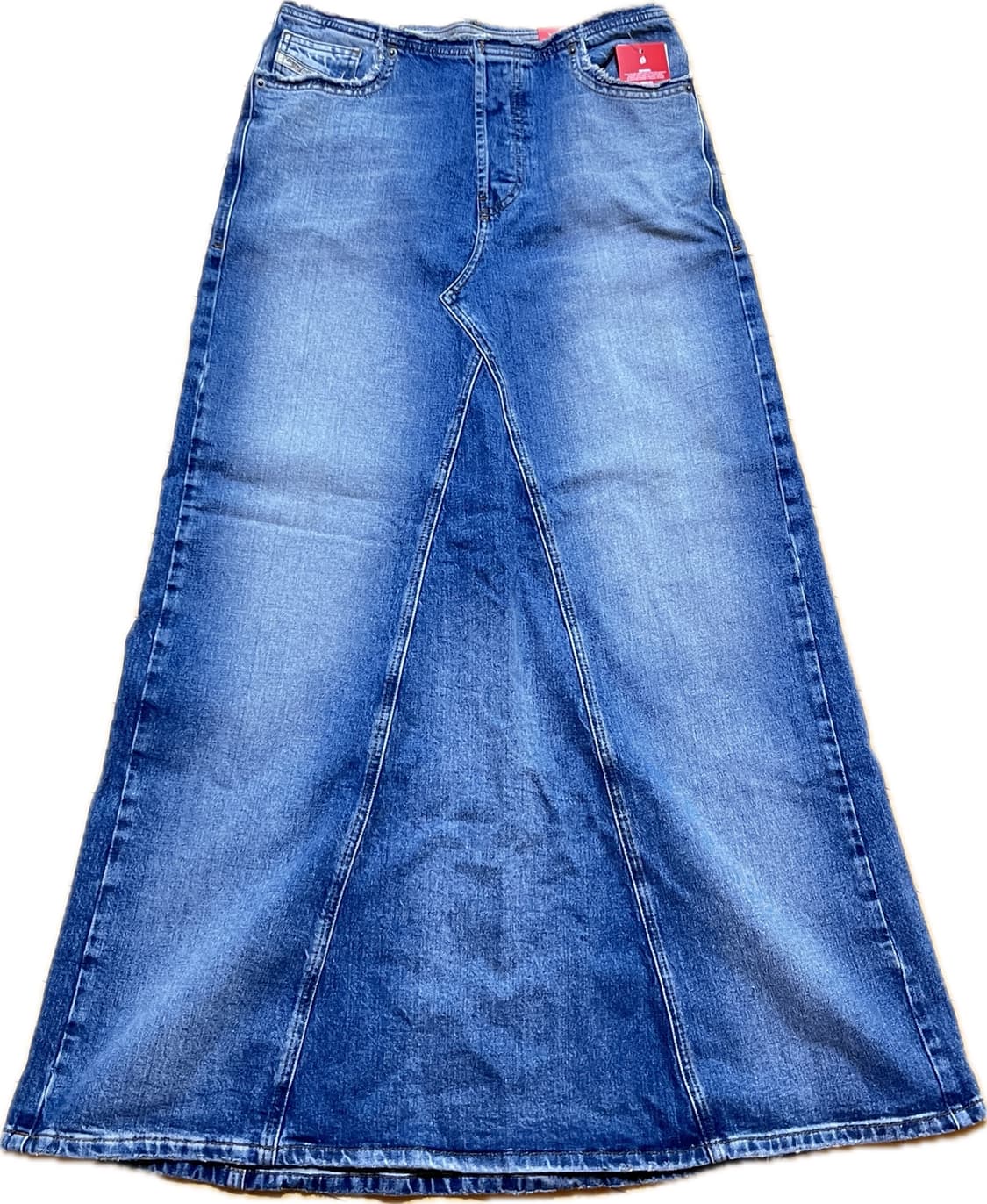 디젤(Diesel) 데파고 로우웨이스트 맥시 스커트 새상품 상품이미지2