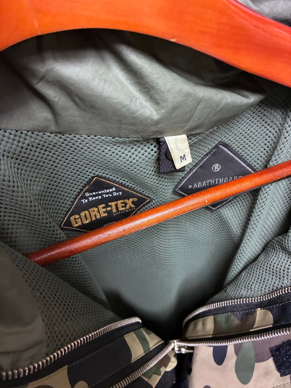 베이프 스노우보드 자켓 녹계 m 상품이미지3