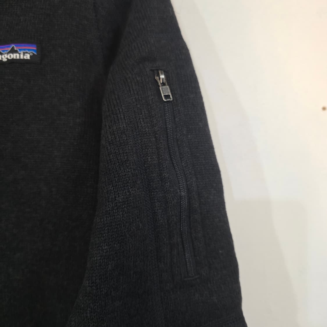 파타고니아 여성 반집업 플리스 후리스 자켓 차콜 XS 상품이미지8
