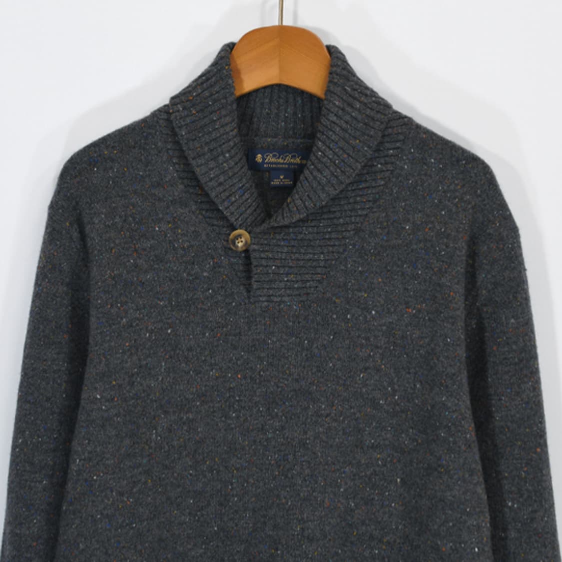 Brooks Brothers 숄카라버튼니트스웨터 상품이미지3