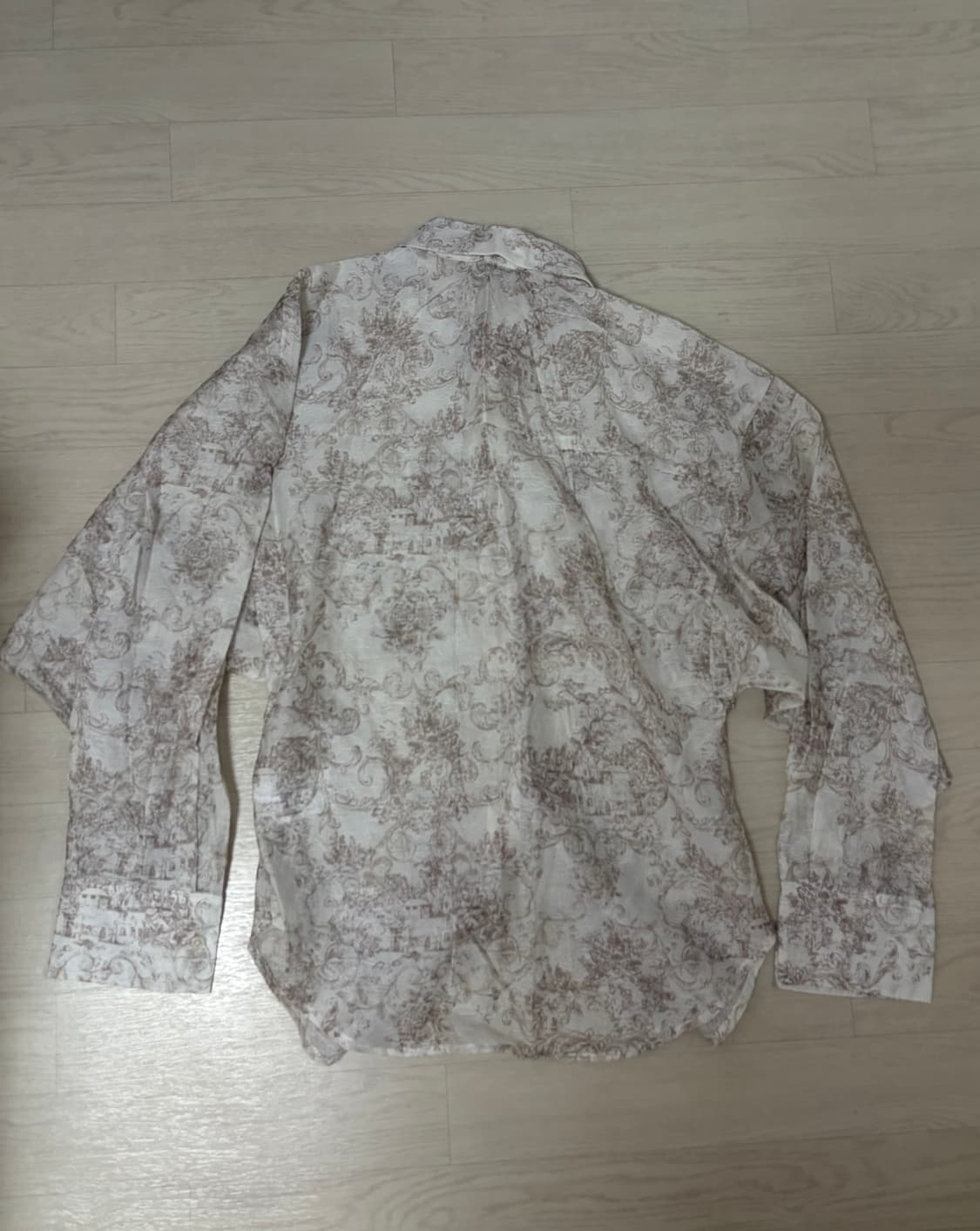 미쏘 패턴 셔츠 (새상품) 상품이미지3